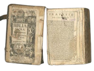 Biblia sacra vulgatae editionis Sixti Quinti pont. max. iussu recognita atque edita Antuerpiae, ex officina Plantiniana, apud Ioannem Moretum